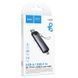 Картридер Hoco HB56 Victory 5in1 Type-C/USB2.0 to SD/TF3.0 + USB 2.0 Metal gray фото 2