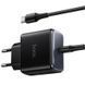 СЗУ Hoco C159A Upgrade PD65W (1USB-C) + кабель Type-C to Type-C Black фото 3