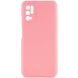 Чехол Silicone Cover Full Camera (AAA) для Xiaomi Redmi Note 10 5G / Poco M3 Pro Розовый / Light pink фото 1