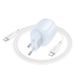 СЗУ Borofone BA94A Lustrous PD30W+QC3.0 (1USB-A/1C) + кабель Type-C to Type-C Blue фото 2