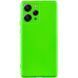 Чохол TPU GETMAN Liquid Silk Full Camera для Xiaomi Redmi 12 Салатовий / Neon Green