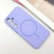 Чохол Silicone Cover Lakshmi Full Camera (AA) with MagFit для Samsung Galaxy S24+ Бузковий / Dasheen фото 2