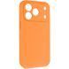 Чохол Silk Full Camera Protective (AA) NO LOGO для Apple iPhone 17 Pro Max / 18 Pro Max (6.9") Помаранчевий / Orange