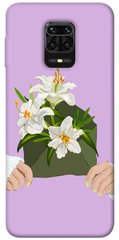 Чехол itsPrint Flower message для Xiaomi Redmi Note 9s / Note 9 Pro / Note 9 Pro Max