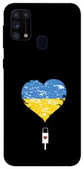 Чохол itsPrint З Україною в серці для Samsung Galaxy M31