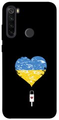 Чехол itsPrint З Україною в серці для Xiaomi Redmi Note 8T
