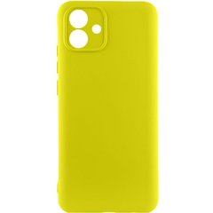 Чехол Silicone Cover Lakshmi Full Camera (A) для Samsung Galaxy A05 Желтый / Flash