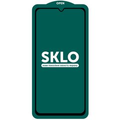 Захисне скло SKLO 5D (тех.пак) для Xiaomi Redmi 13C / Poco C65 Чорний
