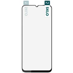 Гибкое защитное стекло SKLO Nano (тех.пак) для Xiaomi Mi 10 Lite Черный