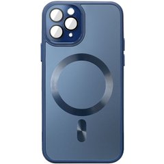 Чохол TPU+Glass Sapphire Midnight with MagSafe для Apple iPhone 15 Pro Max (6.7")