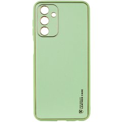 Кожаный чехол Xshield для Samsung Galaxy A34 5G Зеленый / Pistachio