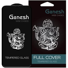 Защитное стекло Ganesh (Full Cover) для Apple iPhone 11 / XR (6.1") Черный