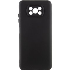 Чехол Silicone Cover Lakshmi Full Camera (A) для Xiaomi Poco X3 NFC / Poco X3 Pro Черный / Black