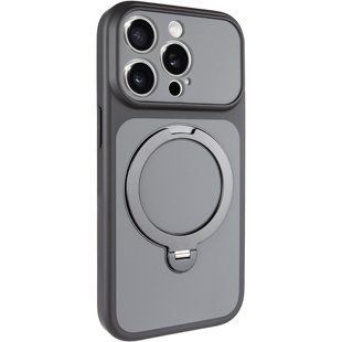 Чохол Ummi Full Camera with Magnetic Fit HQ Ring для Apple iPhone 13 Pro Max (6.7") Black