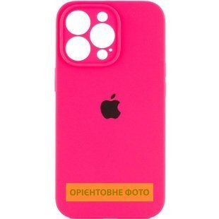 Чехол Silicone Case Full Camera Protective (AA) для Apple iPhone 17 Air (6.5") Розовый / Barbie pink