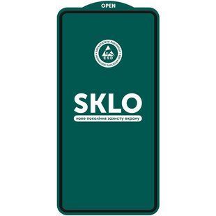 Защитное стекло SKLO 5D (тех.пак) для Samsung Galaxy S25 FE Черный