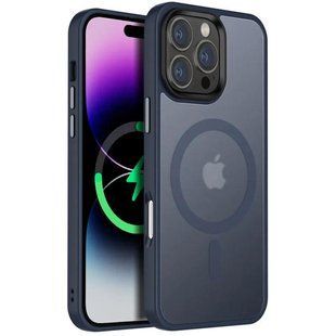 Чехол Ummi Colorful with MagSafe для Apple iPhone 16 Pro Max (6.9") Синий / Navy Blue