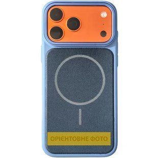 Чохол TPU TechWoven Hybrid with MagSafe для Apple iPhone 17 (6.3") Blue