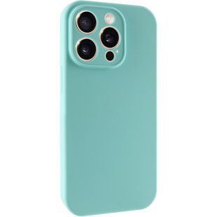 Чехол Silk Full Camera Protective (AA) NO LOGO для Apple iPhone 14 Pro (6.1") Бирюзовый / Marine Green