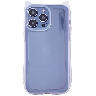 Чехол TPU Cat для Apple iPhone 13 Pro Max (6.7") Transparent