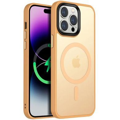 Чехол Ummi Colorful with Magnetic Fit для Apple iPhone 13 Pro Max (6.7") Персиковый / Orange
