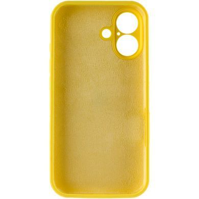 Чехол Silk Full Camera Protective (AA) NO LOGO для Apple iPhone 17 (6.3") Желтый / Yellow