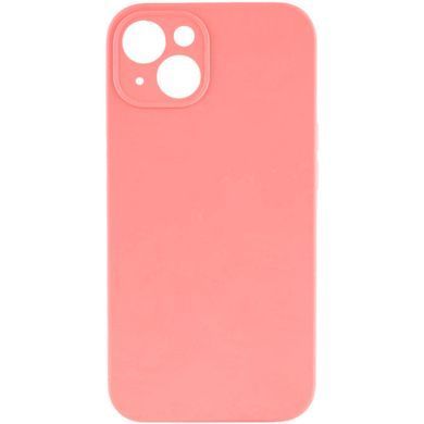 Чехол Silk Full Camera Protective (AA) NO LOGO для Apple iPhone 15 (6.1") Коралловый / Pink Orange