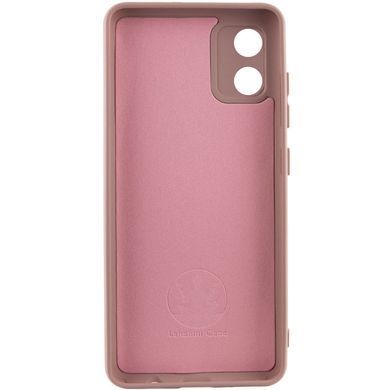 Чехол Silicone Cover Lakshmi Full Camera (AA) для Motorola Moto E13 Розовый / Pink Sand