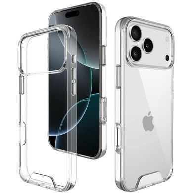 Чехол TPU Space Case transparent для Apple iPhone 17 Pro (6.3") Прозрачный