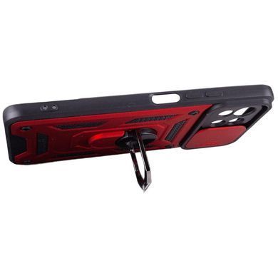 Чехол Ummi Camshield Serge Ring для Xiaomi Mi 11 Lite Красный / Red