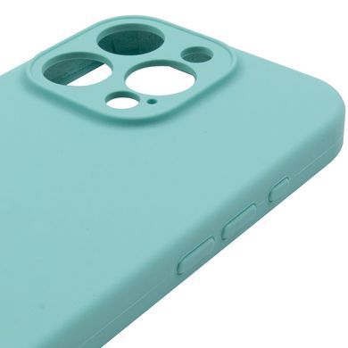 Чехол Silk Full Camera Protective (AA) NO LOGO для Apple iPhone 14 Pro (6.1") Бирюзовый / Marine Green