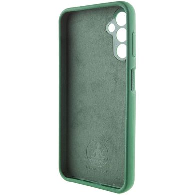 Чехол Silicone Cover Lakshmi Full Camera (AAA) для Samsung Galaxy M35 5G Зеленый / Cyprus Green