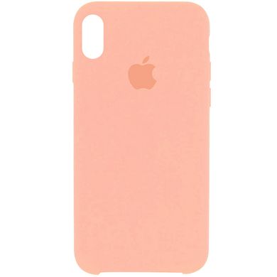 Чехол Silicone Case (AA) для Apple iPhone XR (6.1") Розовый / Light Flamingo
