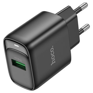 СЗУ Hoco C140A Smart QC3.0 18W (1USB-A) Black