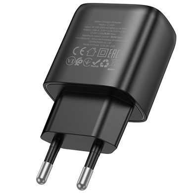 СЗУ Hoco C140A Smart QC3.0 18W (1USB-A) Black