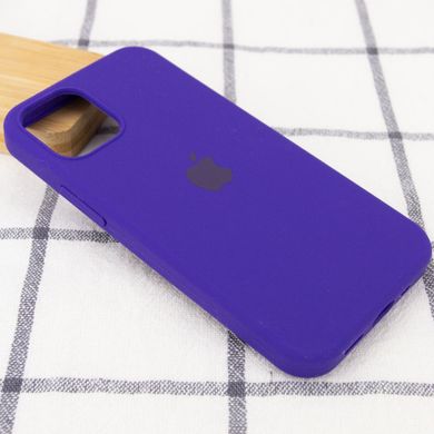 Уценка Чехол Silicone Case Full Protective (AA) для Apple iPhone 12 Pro Max (6.7") Дефект упаковки / Фиолетовый / Ultra Violet