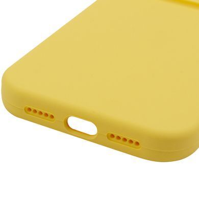 Чехол Silk Full Camera Protective (AA) NO LOGO для Apple iPhone 17 (6.3") Желтый / Yellow