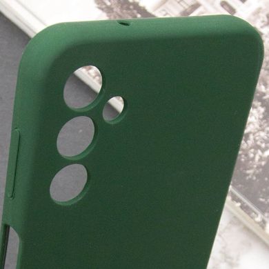 Чехол Silicone Cover Lakshmi Full Camera (AAA) для Samsung Galaxy M35 5G Зеленый / Cyprus Green