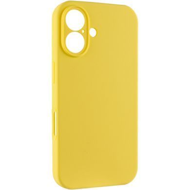 Чехол Silk Full Camera Protective (AA) NO LOGO для Apple iPhone 17 (6.3") Желтый / Yellow