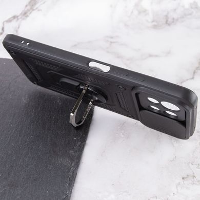 Ударопрочный чехол Camshield Serge Ring для Xiaomi Mi 11 Lite Черный