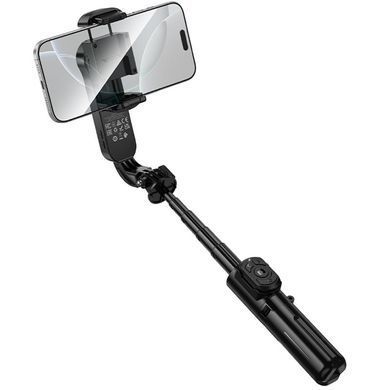 Монопод для селфи Hoco K90 Support axis smart+light Black