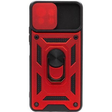 Чехол Ummi Camshield Serge Ring для Xiaomi Mi 11 Lite Красный / Red