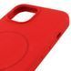 Чехол Silk Full Protective (AA) NO LOGO with Magnetic Fit для Apple iPhone 12 Pro Max (6.7") Красный / Red фото 4