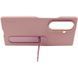 Уценка Кожаный чехол Leather Case (AAA) with stand для Samsung Galaxy Z Fold7 Вскрытая упаковка / Pink фото 6