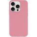 Чехол Silicone Case Full Protective (AA) NO LOGO для Apple iPhone 16 Pro Max (6.9") Розовый / Light pink
