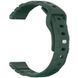 Силиконовый ремешок Defense для Smart Watch 22mm Pine green фото 2