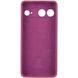 Чохол Silicone Cover Lakshmi Full Camera (AAA) with Logo для Google Pixel 7a Бордовий / Plum фото 2