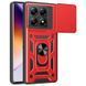 Чохол Ummi Camshield Serge Ring для Xiaomi 14T Pro Червоний / Red