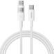 Дата кабель Baseus Display 2 Type-C to Type-C 100W (1m) (P10382702) Moon White фото 2