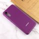 Чохол Silicone Cover Full Protective (AA) для Samsung Galaxy A02 Фіолетовий / Grape фото 6